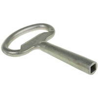 Euro-Locks a Lowe &amp;amp; Fletcher group Company Zamak Zinc Plated Square Key