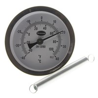 Brannan Fahrenheit/Centigrade Dial Clip On Dry Temperature Gauge Suitable For Various Applications