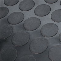 COBA Black Anti-Slip PVC Mat With Solid Surface Finish 10m (Length) 1.2m (Width) 2.5mm (Thickness)