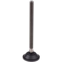 Nu-Tech Engineering Adjustable Feet A095/031 M12 150mm, 55mm Dia. PA Reinforced Nylon, Stainless Steel 600kg Static
