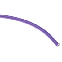Alpha Wire Purple, 0.52 mm2 Hook Up Wire, 30m