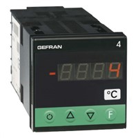 Gefran 4T-48-4-00-1-000 , LED On/Off Temperature Controller for Temperature, 45mm x 45mm