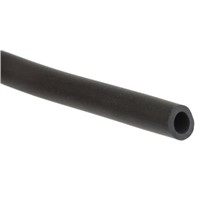 Saint Gobain Fluid Transfer Nitrile Rubber Flexible Tubing, Black, 8mm External Diameter, 50m Long, 21mm Bend Radius,