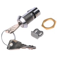 Euro-Locks a Lowe &amp;amp; Fletcher group Company Panel to Tongue Depth 20mm Chrome Plated Slam Lock, Key to unlock