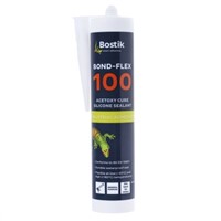Bostik 91361 Bond-Flex 100HMA Transparent Silicone Sealant Non-Slump Paste 300 ml Cartridge