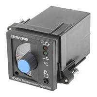 Tempatron On/Off Temperature Controller, 48 x 48mm, K Type Thermocouple Input, 110  230 V ac Supply