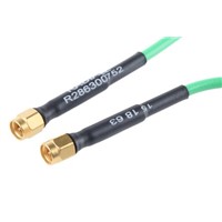 Radiall Male SMA to Male SMA Coaxial Cable, 50