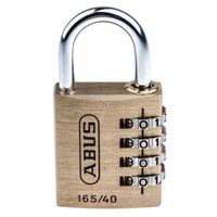 ABUS XR0165 40 All Weather Brass, Steel Combination Padlock 40mm