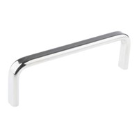 Pinet Chrome Stainless Steel Concealed Fixings Drawer Handle, 158mm