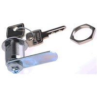 Euro-Locks a Lowe &amp;amp; Fletcher group Company Panel to Tongue Depth 20mm Nickel, Stainless Steel Chrome Plated Camlock,
