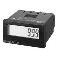 Black NPN/PNP i/p backlit LCD Tachometer