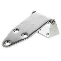 ROCA Electro Polished Stainless Steel Raised Profile Hinge Screw, 40mm x 137mm x 2.5mm