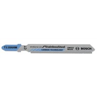 Bosch T-Shank Jigsaw Blade Set For Steel; Non-Ferrous Metal; Stainless Steel, 50mm Cutting Length 3 Pack
