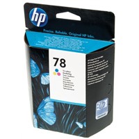 Hewlett Packard 78 Multi Colour Ink Cartridge