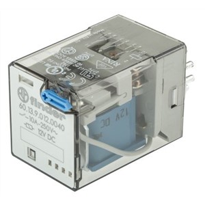 Finder Plug In Non-Latching Relay - 3PDT, 12V dc Coil, 10A Switching Current