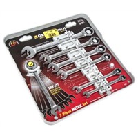 Gear Wrench 7 Piece Combination Spanner Set