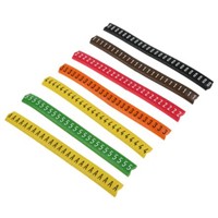 HellermannTyton Slide On Cable Marking Kit Ovalgrip, 1.8  6.3mm, 4800 Markers