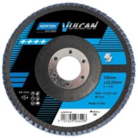 Vulcan Zirconia flap disc 115mm Grit 120