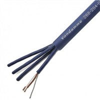 Van Damme Blue Installation Cable, F/UTP 0.22 mm2 CSA 9.6mm OD 24 AWG 250 V 50m