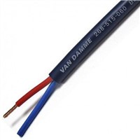 Van Damme 100m Blue 2 Core Speaker Cable, 1:5 mm2 CSA PVC Sheath Material in PVC Insulation 300/500 V