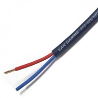 Van Damme 100m Blue 2 Core Speaker Cable, 2.5 mm2 CSA PVC Sheath Material in PVC Insulation 300/500 V