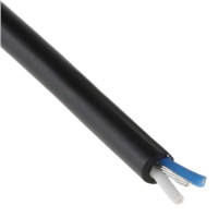 Van Damme Black Installation Cable, F/UTP 0.03 mm2, 0.19 mm2 CSA 3.5mm OD 100m