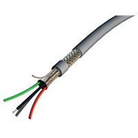 S2Ceb-Groupe Cae 4 Core 0.34 mm2 Electrical Cable, Grey Polyvinyl Chloride PVC Sheath 100m, 300 V