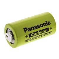 Panasonic NiCd Rechargeable C Batteries, 2.5Ah