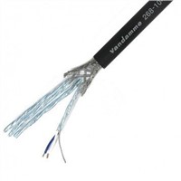 Van Damme Black Installation Cable, S/UTP 0.22 mm2 CSA 9.6mm OD 24 AWG 250 V 10m