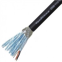 Van Damme Black Installation Cable, S/UTP 0.22 mm2 CSA 14.5mm OD 24 AWG 250 V 10m