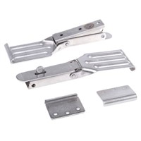 Stainless Steel Toggle Latch,Lockable, Lock not included,Spring Loaded, 458kgf Op.Tension, 190 x 5.5 x 19.5mm