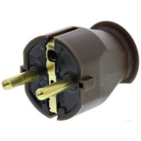 Kopp French / German Mains Connector CEE 7/7 German Schuko / French, 16A, Cable Mount, 250 V ac