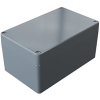 Rose Aluminium Standard, Die Cast Aluminium Enclosure, IP66, 160 x 100 x 80mm Grey Lloyds Register, Maritime Register,