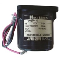 Japan Servo Company AC Geared Motor, 1 Phase, Reversible, 100 V ac, 4 W