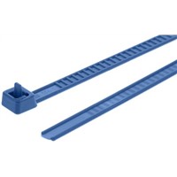 HellermannTyton, LR55 Series Blue Nylon Cable Tie, 195mm x 4.7 mm