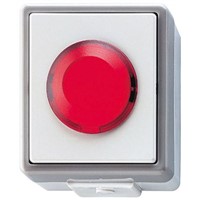 Siemens Red Incandescent Wall Switch, 250 V