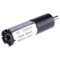 Canon, 24 V dc, 147 mNm DC Geared Motor, Output Speed 40 rpm