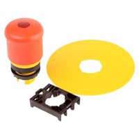 Eaton Mushroom Red Emergency Stop Push Button - Pull to Release, M22 Series, 22mm Cutout