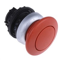 Eaton Mushroom Red Push Button Head - Maintained, M22 Series, 22mm Cutout