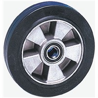 Guitel Black Rubber Castor Wheels 7922002000, 400daN