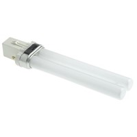 Philips Lighting, 2 Pin, Non Integrated Compact Fluorescent Bulbs, 7 W, 4000K, Cool White