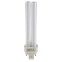 Philips Lighting, 4 Pin, Non Integrated Compact Fluorescent Bulbs, 18 W, 4000K, Cool White