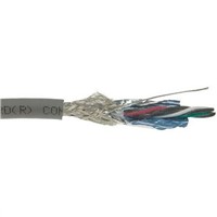 Alpha Wire 3 Pair Screened Multipair Industrial Cable 0.2 mm2(CE) Black 30m XTRA-GUARD FLEX Series