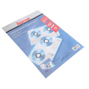 CD-ROM binder sleeves DIN A4, 10 Pcs.