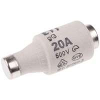 ETI 20A DII Diazed Fuse, E27 Thread Size, gG - gL, 500V ac