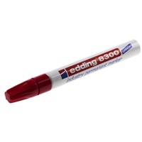 Edding 8300 red industry marker pen