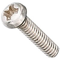 Yahata Neji, M1.7 Pan Head Stainless Steel Cross A2 304 Plain