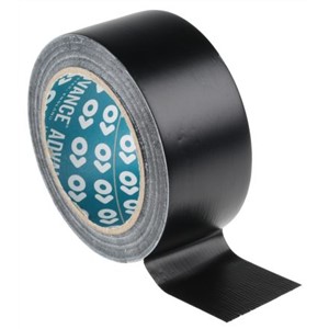 Advance Tapes AT8 Black PVC Lane Marking Tape, 50mm x 33m