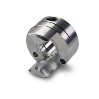 Clamp style jaw coupling,5mm ID 19mm OD