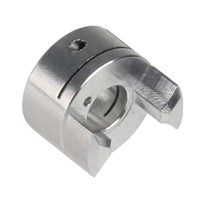 Clamp style jaw coupling,8mm ID 19mm OD
